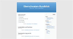 Desktop Screenshot of oberschwabennetz.de