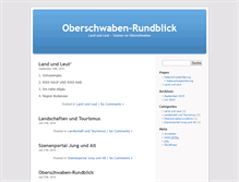 Tablet Screenshot of oberschwabennetz.de